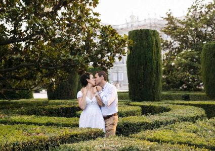 engagement photosession in madrid
