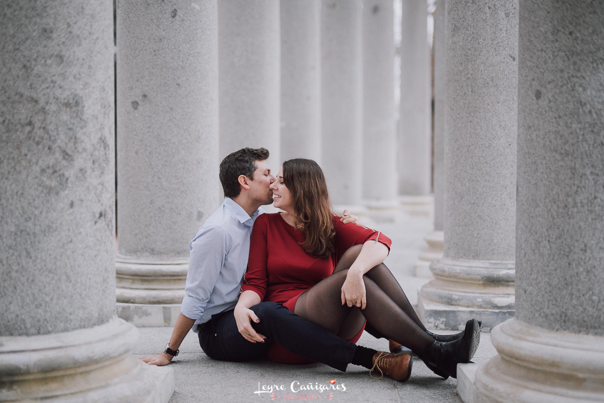 parque del retiro engagement and couple photoshoots