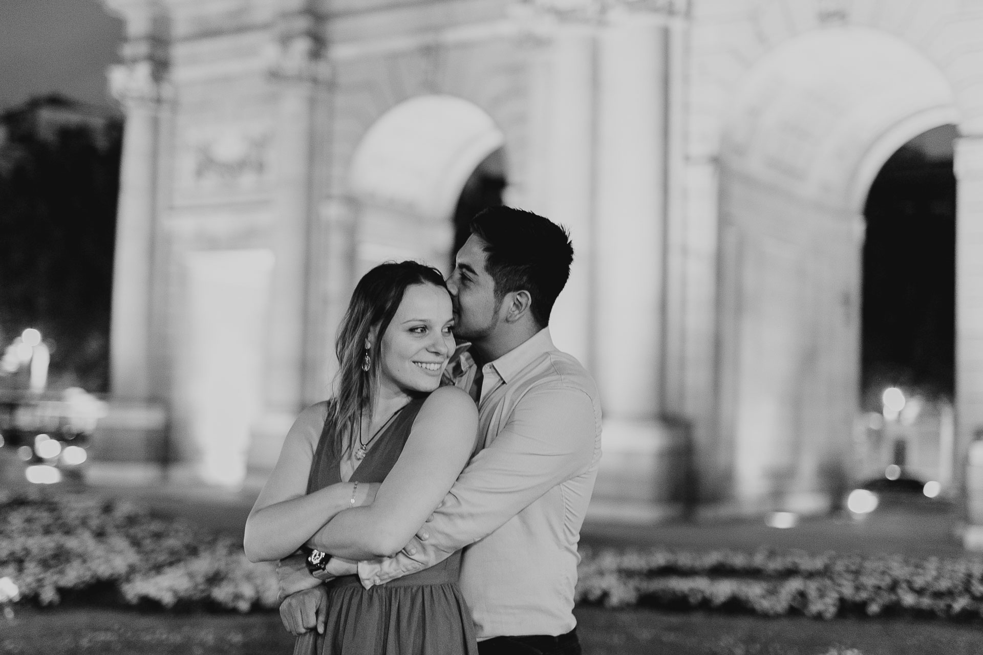 engagement photos in madrid