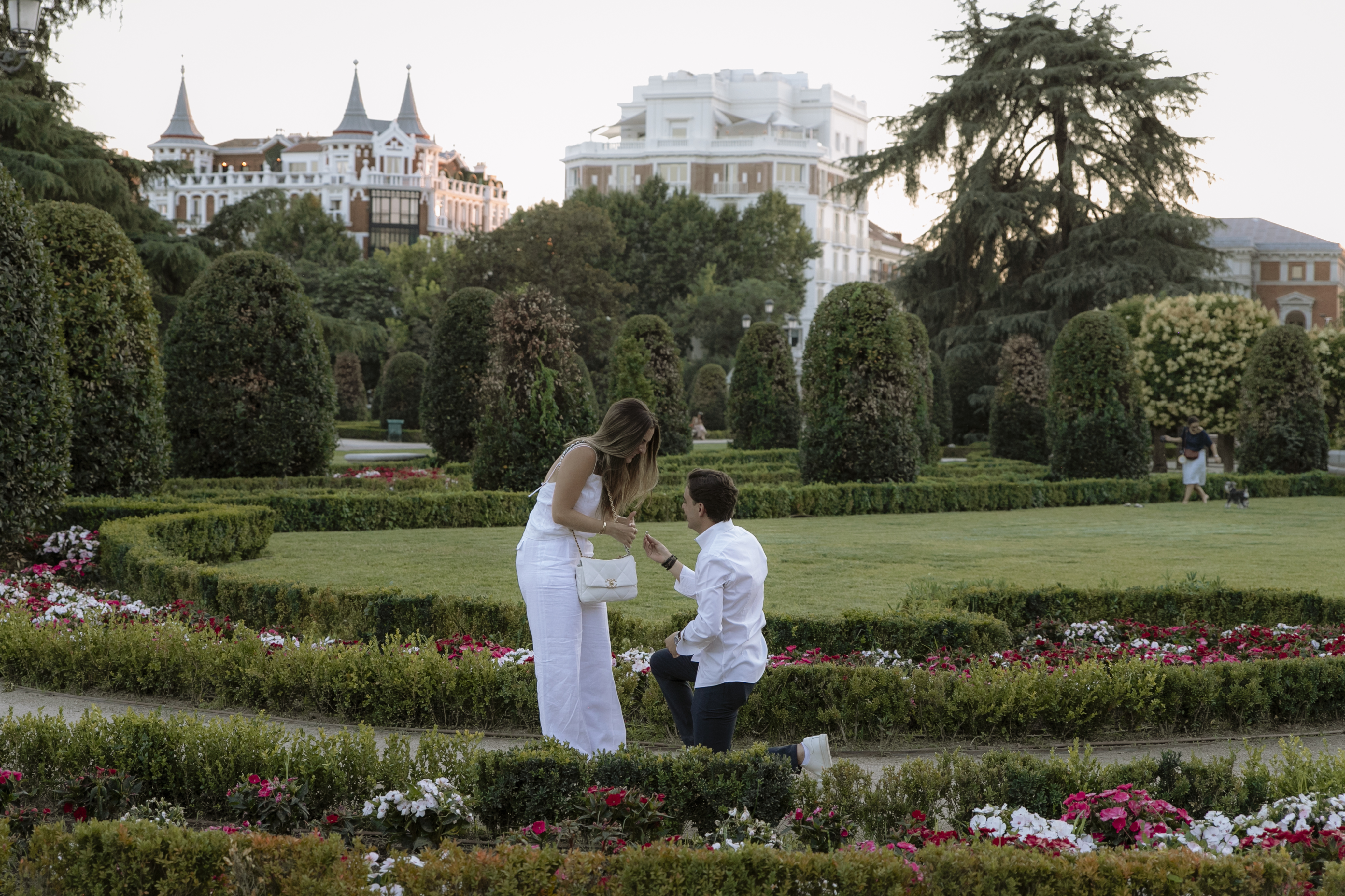 surprise proposal packages in madrid, spain