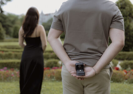 couple and engagement and surprise proposal photo shoots in madrid