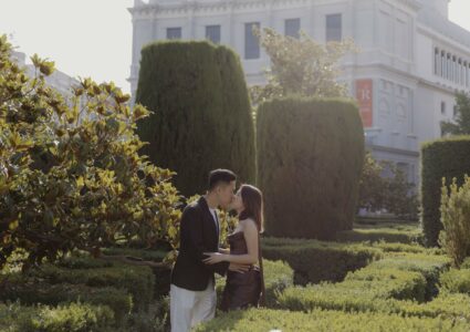 couple anniversary photoshoot in madrid