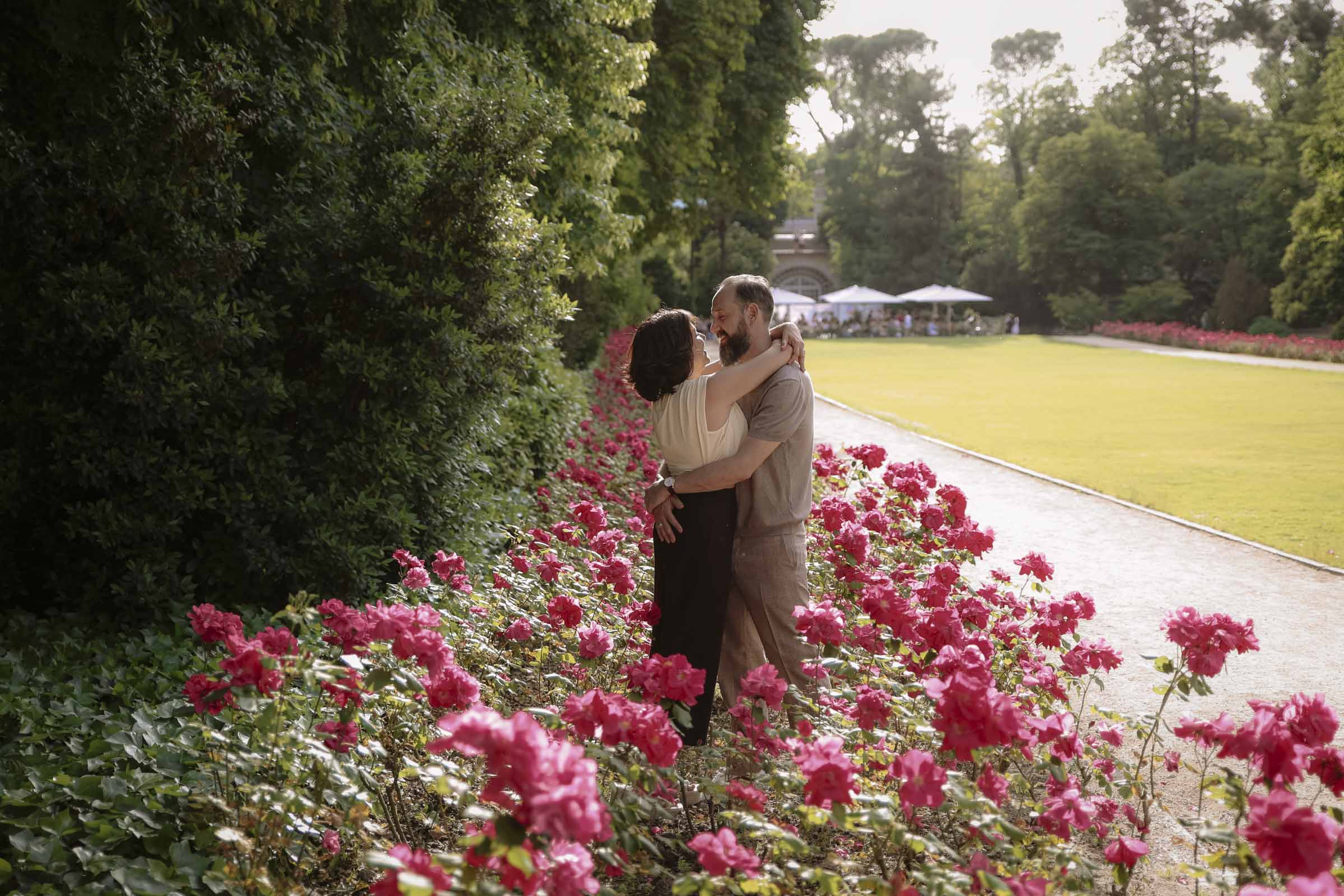 campo del moro gardens engagement photos