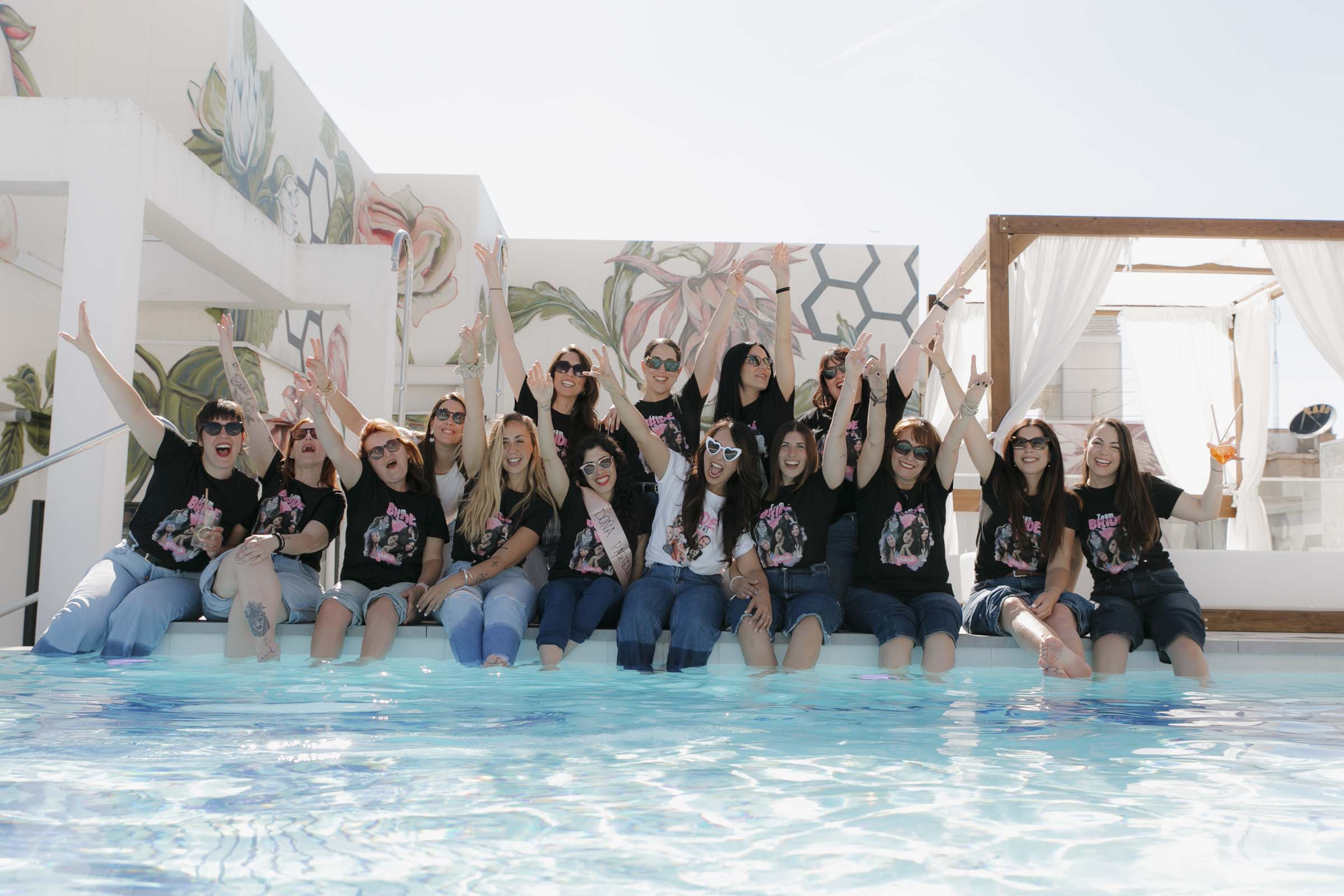 Madrid bachelorette party photography