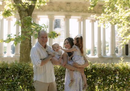 family photography at retiro park