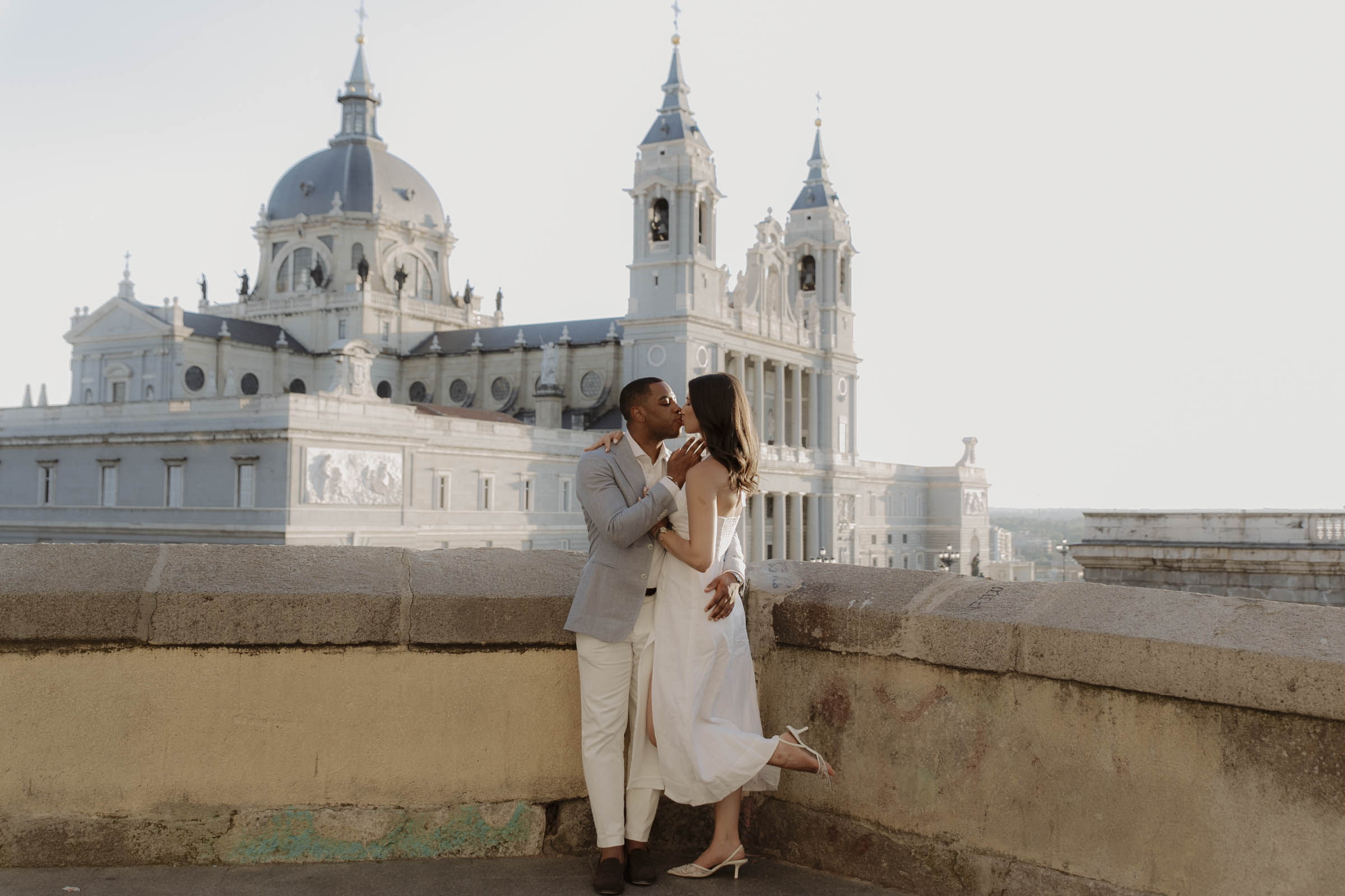 fotografia de elopement en la almudena de madrid