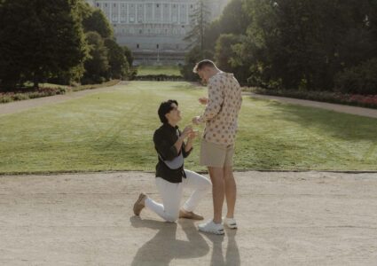 fotografia secreta de pedida de mano en madrid