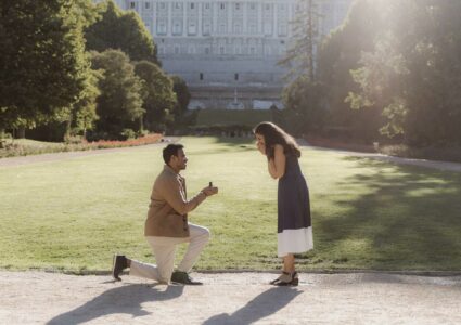 propuesta de matrimonio en los jardines del campo del moro de madrid