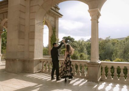 Julian y michelle couple engagement photoshoot in barcelona