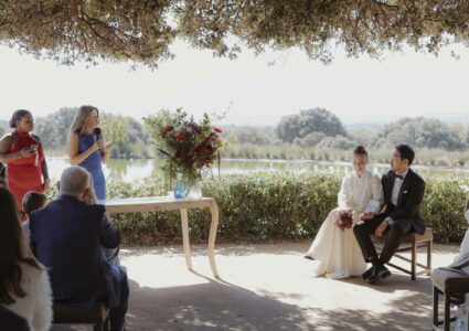 Ftoografa de boda en finca El Jaral de la Mira de Madrid