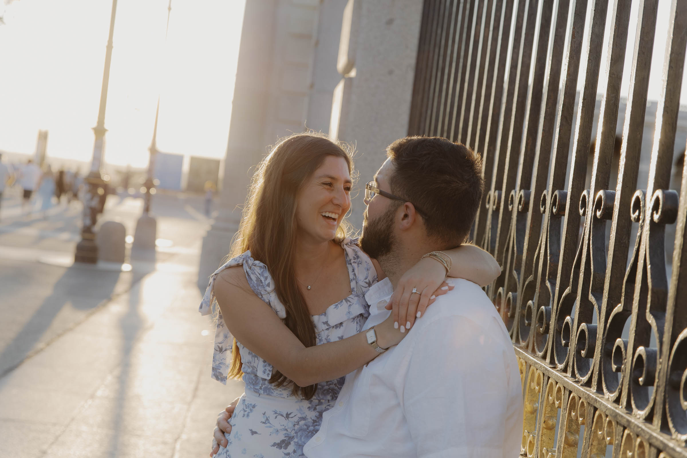 fotografia de pedida de matrimonio en madrid, españa