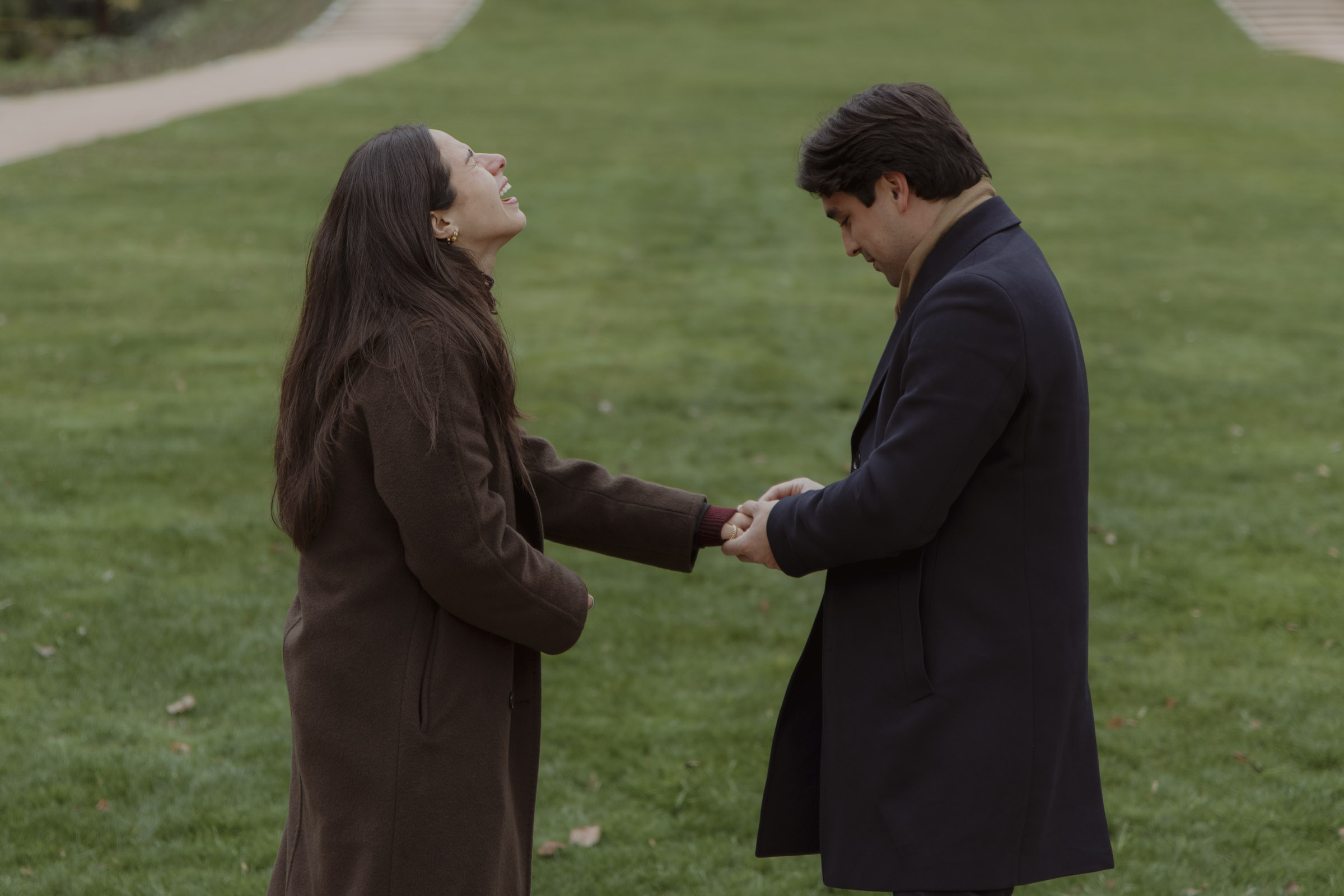 Royal Palace Madrid proposal photographer capturing the moment