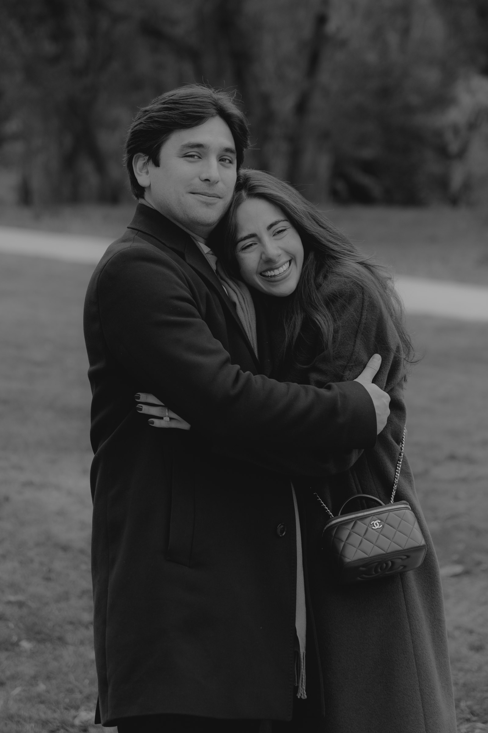 ears of joy during a Madrid proposal