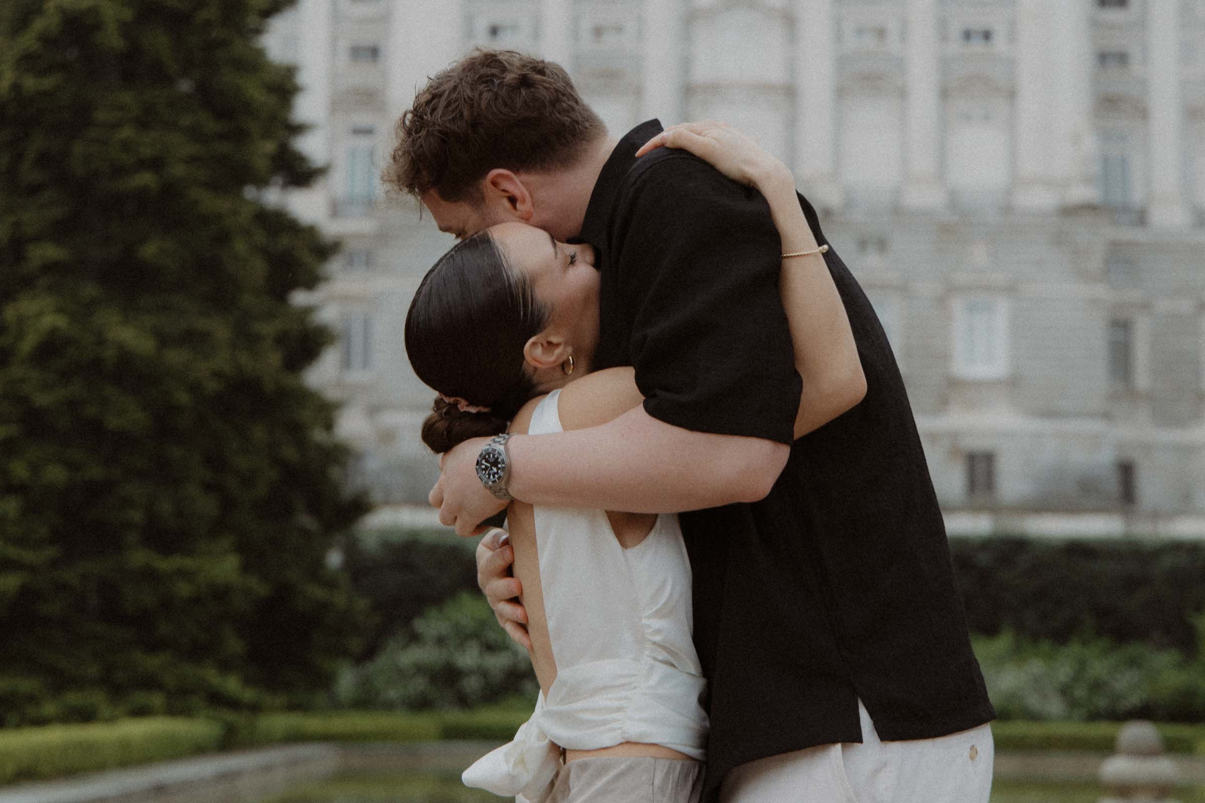 Sabatini gardens marriage proposal photography